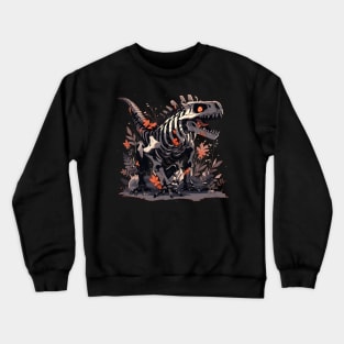 Boneless skeleton dinosaur Crewneck Sweatshirt